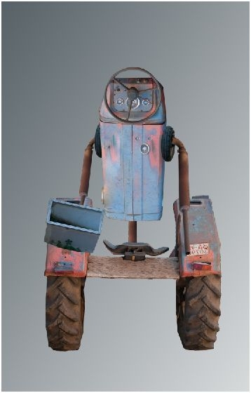 Creation of Mr. Rusty : Step 2